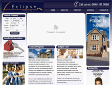 Tablet Screenshot of eclipseproperties.org